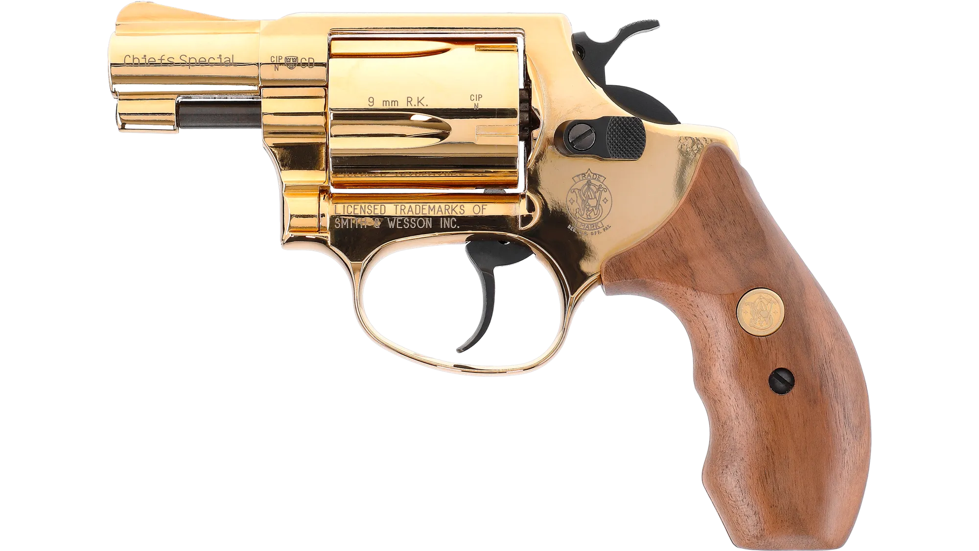 S&W Chiefs Special oro