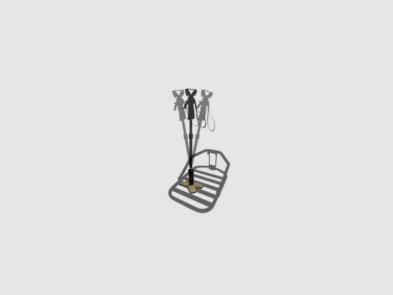 Pirschstock-Spitze - Stahl/Aluminium, Bild 20 von 22