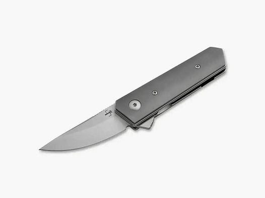 Böker plus coltello pieghevole Kwaiken Stubby color titanio