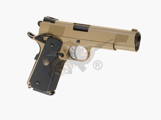 M1911 MEU Full Metal, GBB Desert -F-