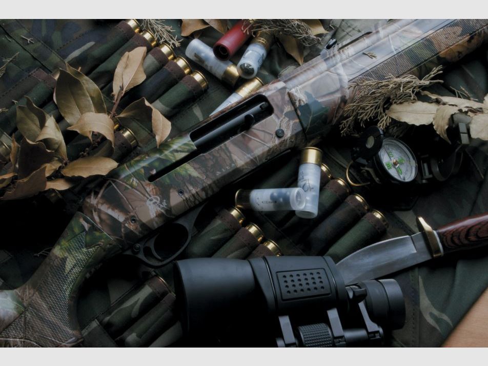 AKKAR Semi-Automatic Shotgun "Altay Camo" – Caliber 12/76 | 30 inch / 76 cm Barrel