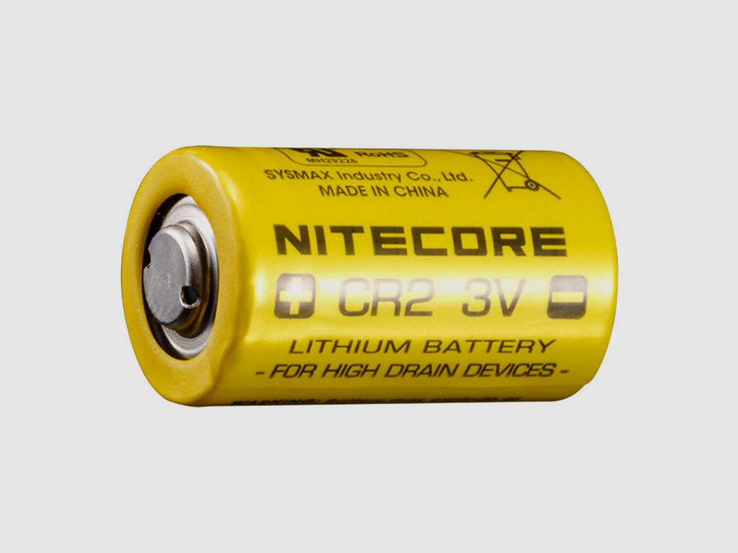 Batteria al litio Nitecore - 3V - NCCR2