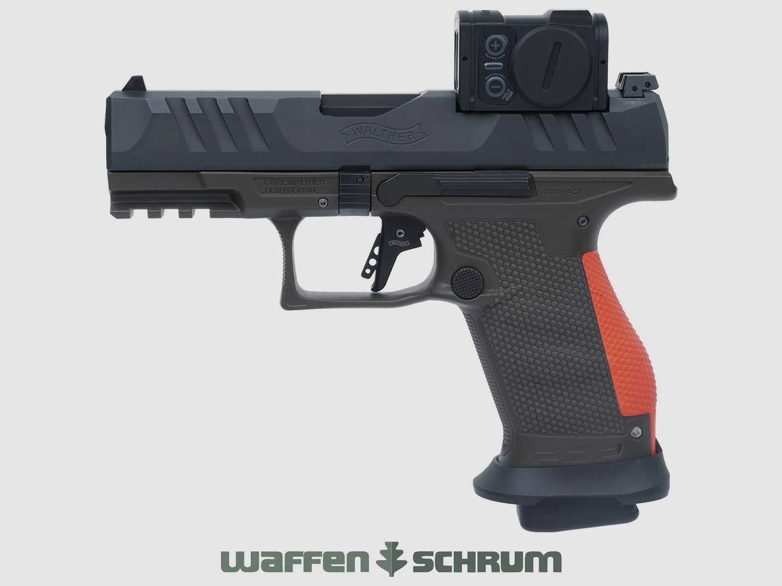 Walther PDP Compact 4'' 9mmLuger Hunter Pro Set 18 Rounds + Spare Magazine Dynamic Performance Trigger