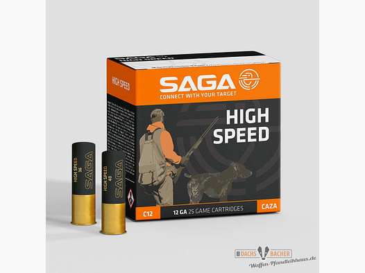 Saga High Speed 12/70 No. 1-6 mit 36g Vorlage 25 Schuß