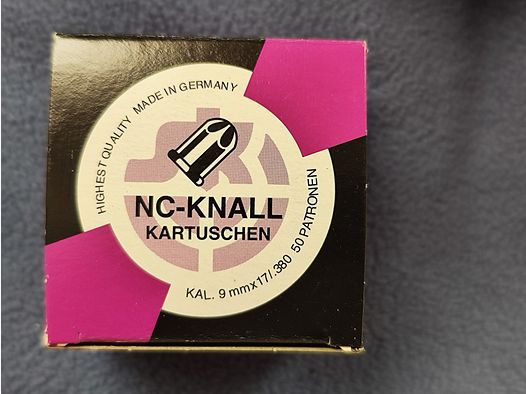 Lapua NC-Knall cartridges cal. 9 mm --- 17x 50 cartridges each