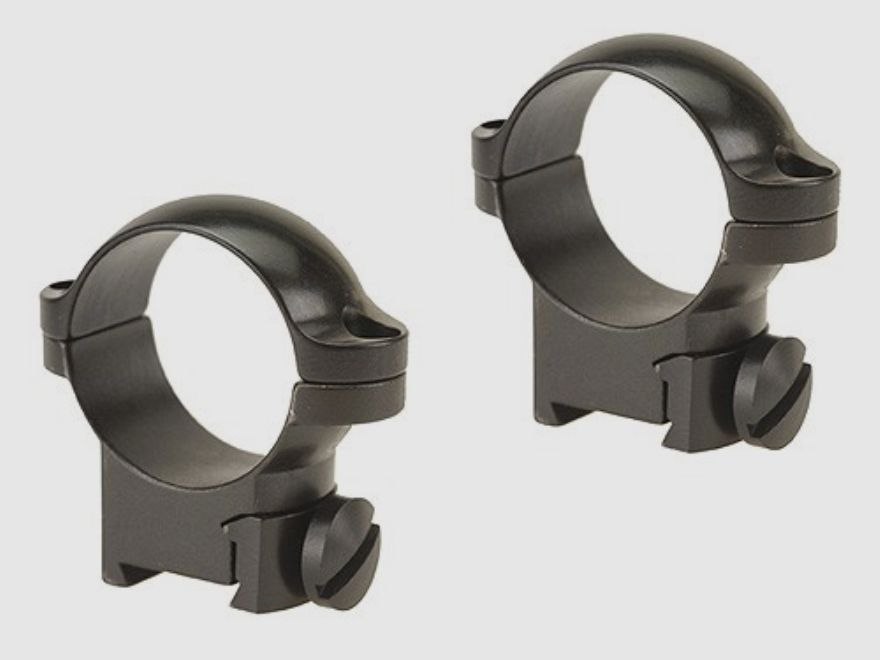 Leupold Sako Ringe 25,4mm medium glänzend schwarz