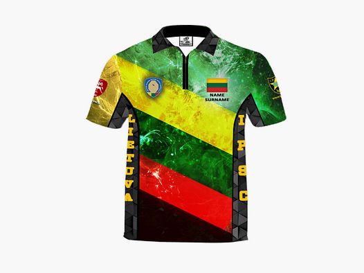 DED IPSC Lithuania T-shirt, size: S, Custom Name: With Custom Name, Clothes type: Kids