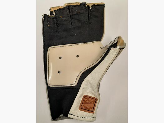 Thune Solid corto izquierdo para tiradores zurdos guantes de tiro