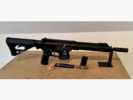 Schmeisser AR15-9 S4F Dynamic PCC S 10,5" zwart