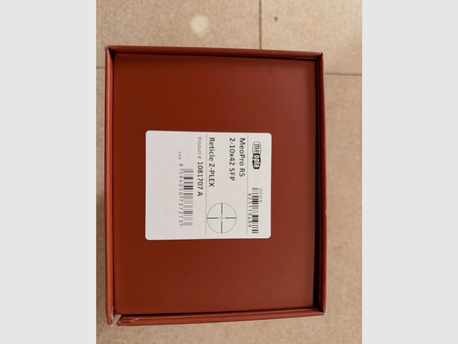 Meopta MeoPro R5 2-10x42 SFP Z-Plex incl. anillas de montaje
