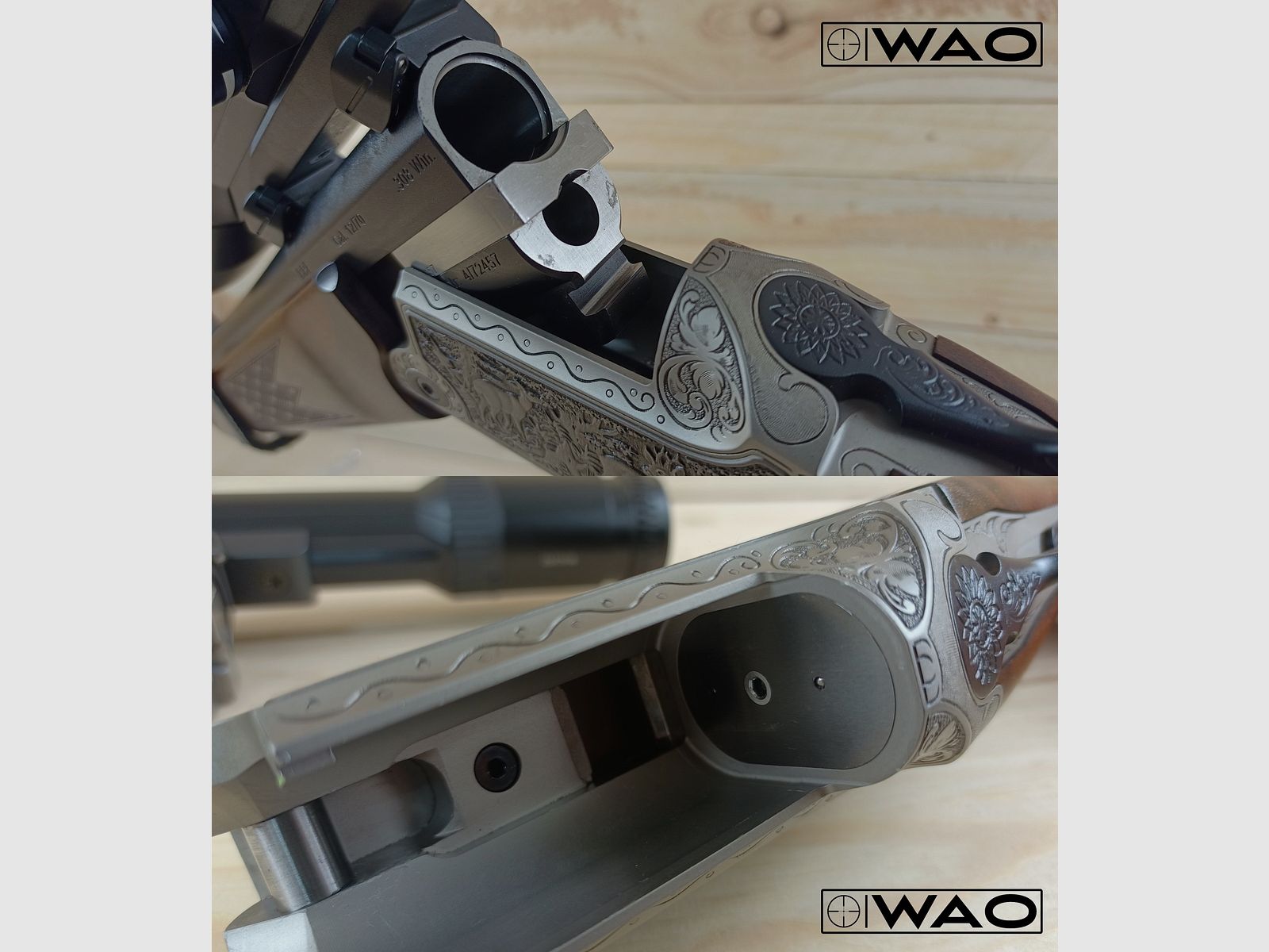 Blaser BBF 95 Luxus, BBF95, cal. .308 Win; 12/70 *including Zeiss optics with illuminated reticle*