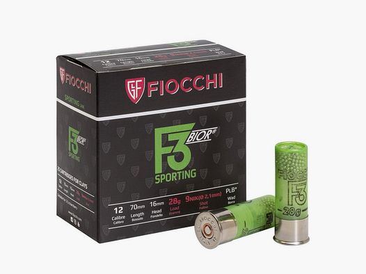 Amunicja Fiocchi F3 BIOR 12/70 28g 9