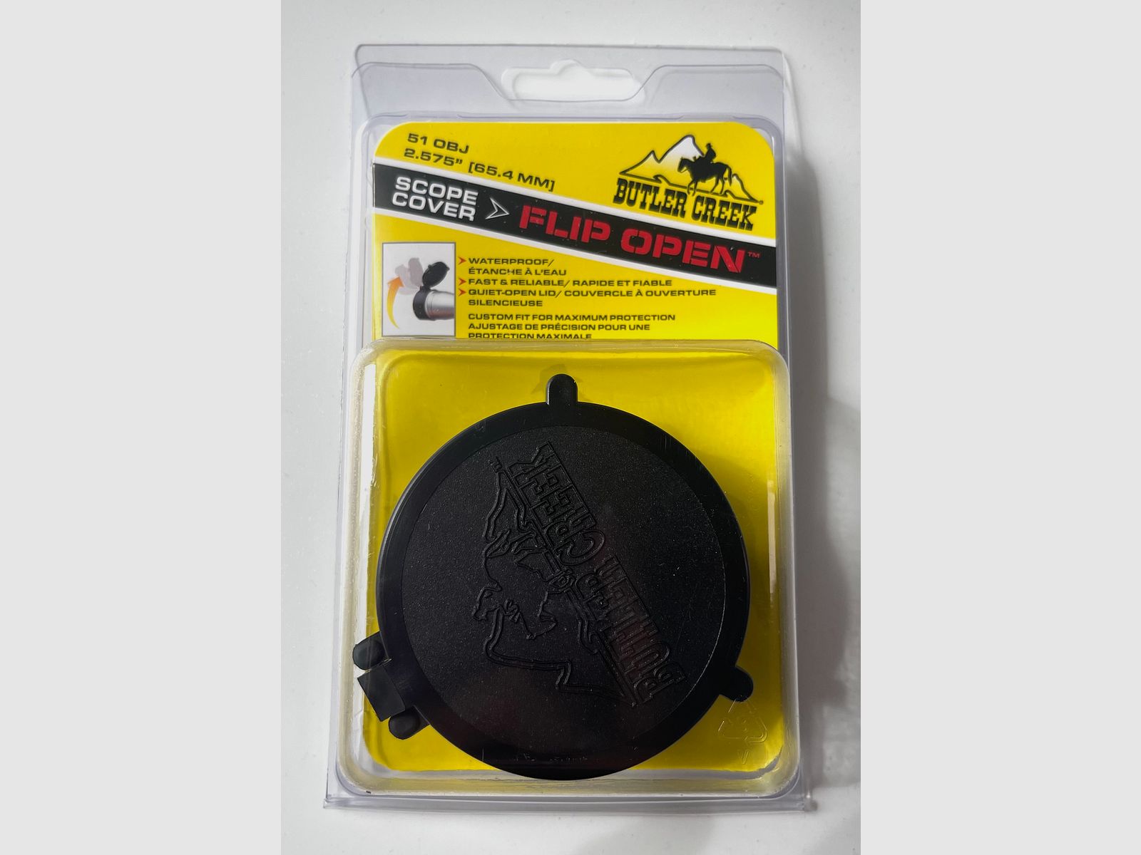 Butler Creek 30510 Flip Open Objectives Objektivdeckel 51 OBJ 65,4mm