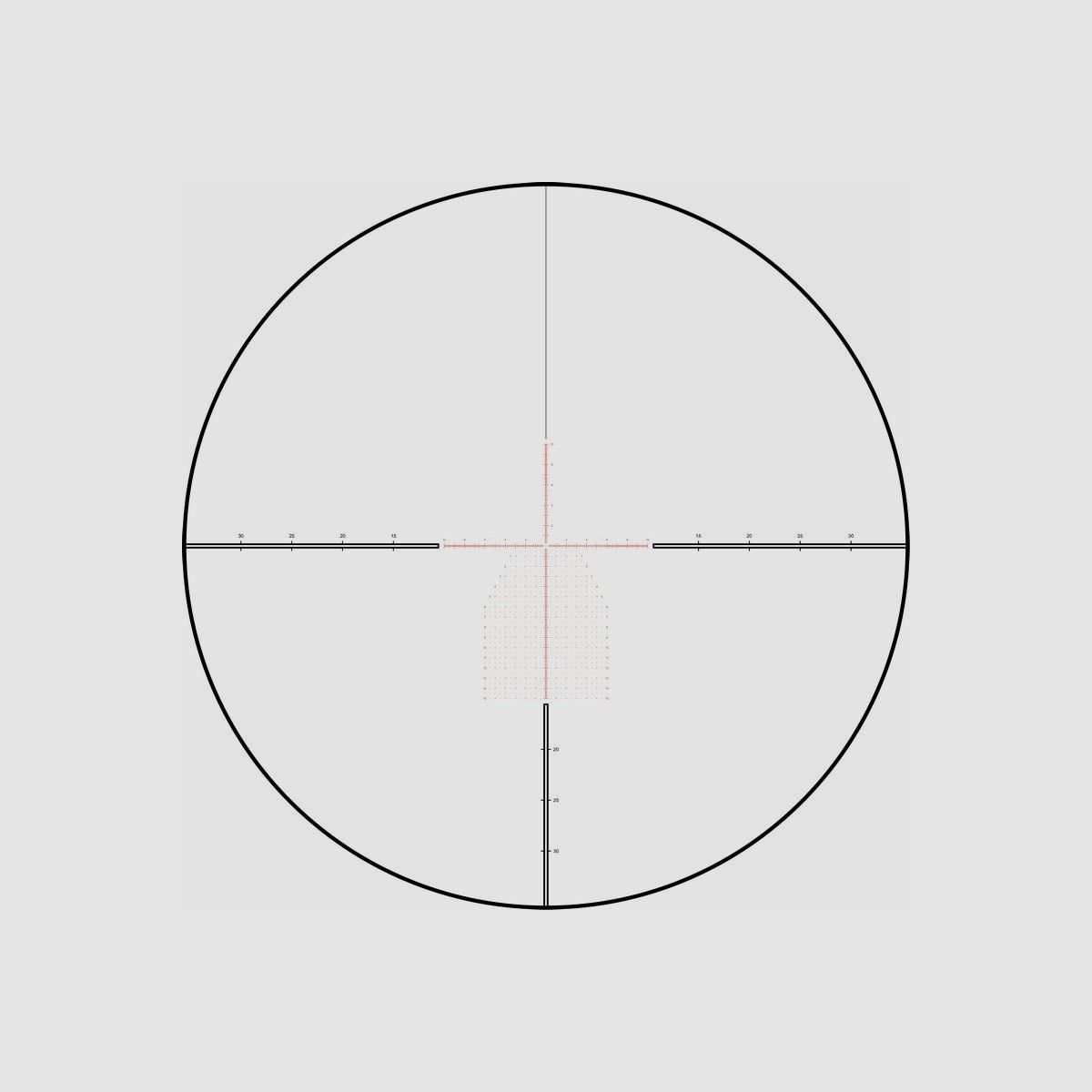 Hawke Frontier 34 scope 3-18x50 with 34mm tube with FFP Mil Pro Ext reticle, image 8 of 10