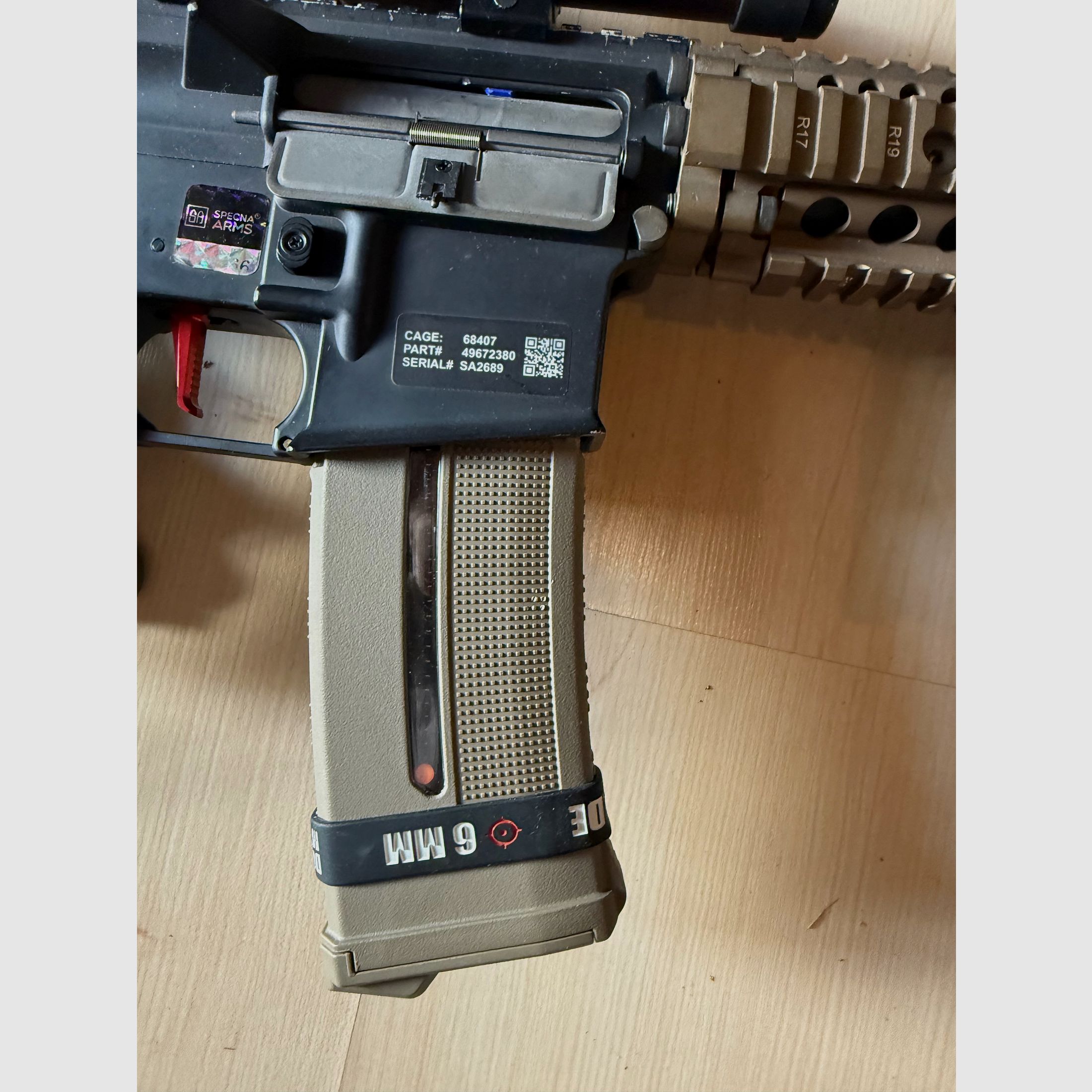 SAC MK18 Chaos Edition hpa 