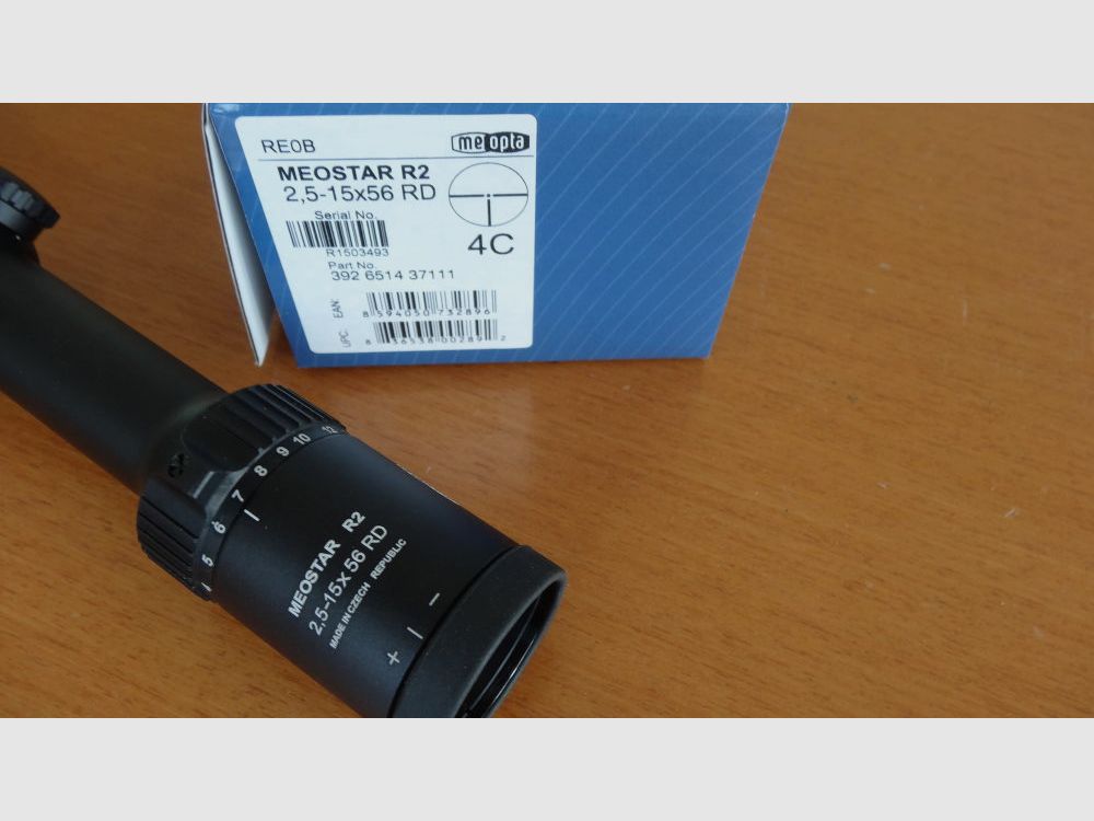 Meopta MEOPTA, MEOSTAR R2 RD 2,5-15X56 OHNE SCHIENE