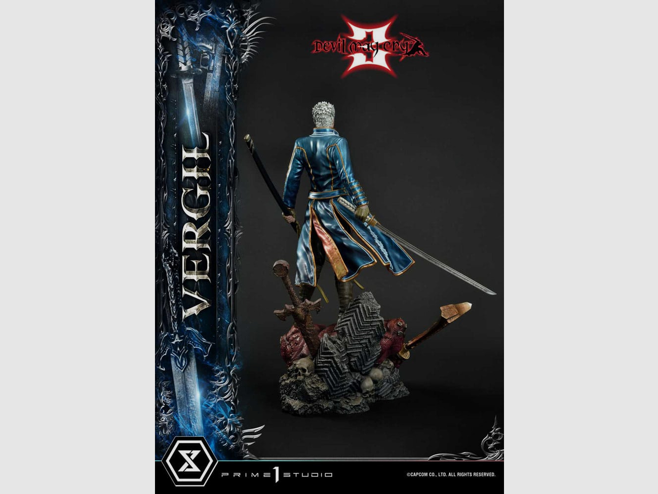 Devil May Cry 3 Ultimate Premium Masterline Series Statue 1/4 Vergil Standard Version 69 cm | 43084