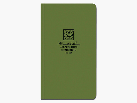 Rite in the Rain Rite in the Rain Tactical Memo Book oliv 964