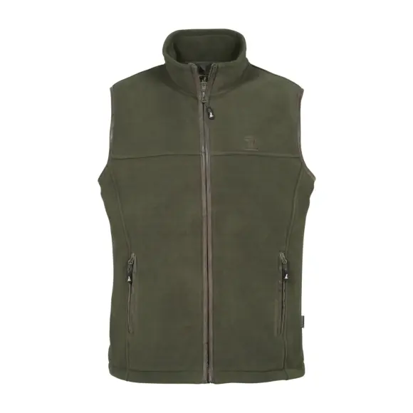Gilet Percussion Polaire Scotland Kaki, image 1 sur 2