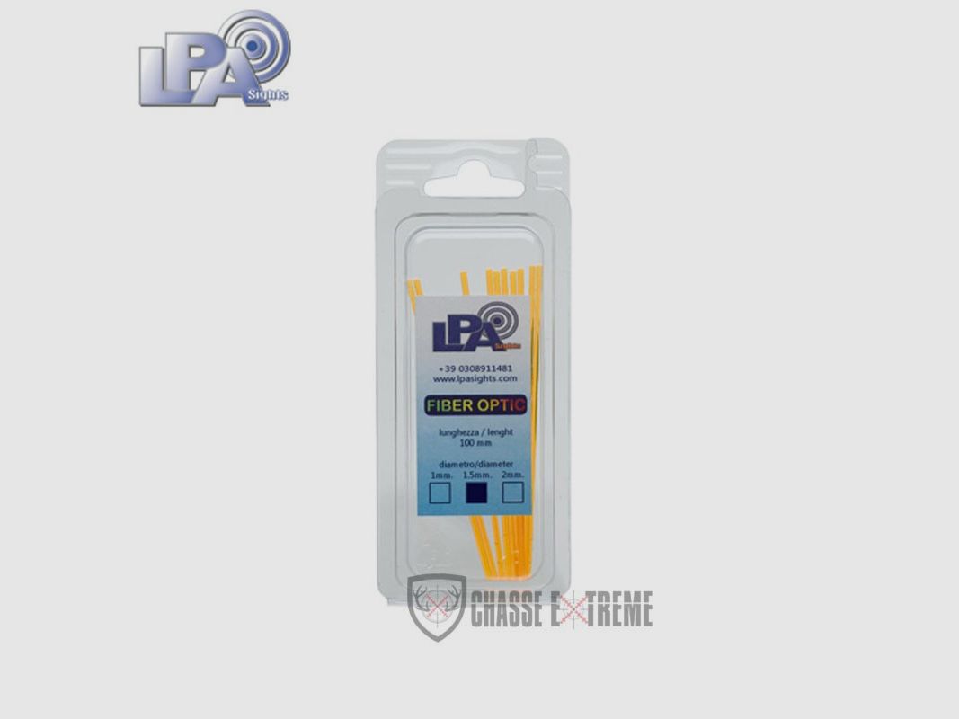 Faseroptik LPA Gelb 1,5mm x 100mm