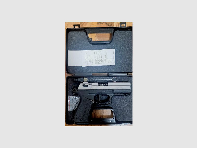 Zoraki 2918 Matt-Chrom – 9 mm P.A.K. – PTB 1100 – OVP –  Topzustand, Bild 1 von 2