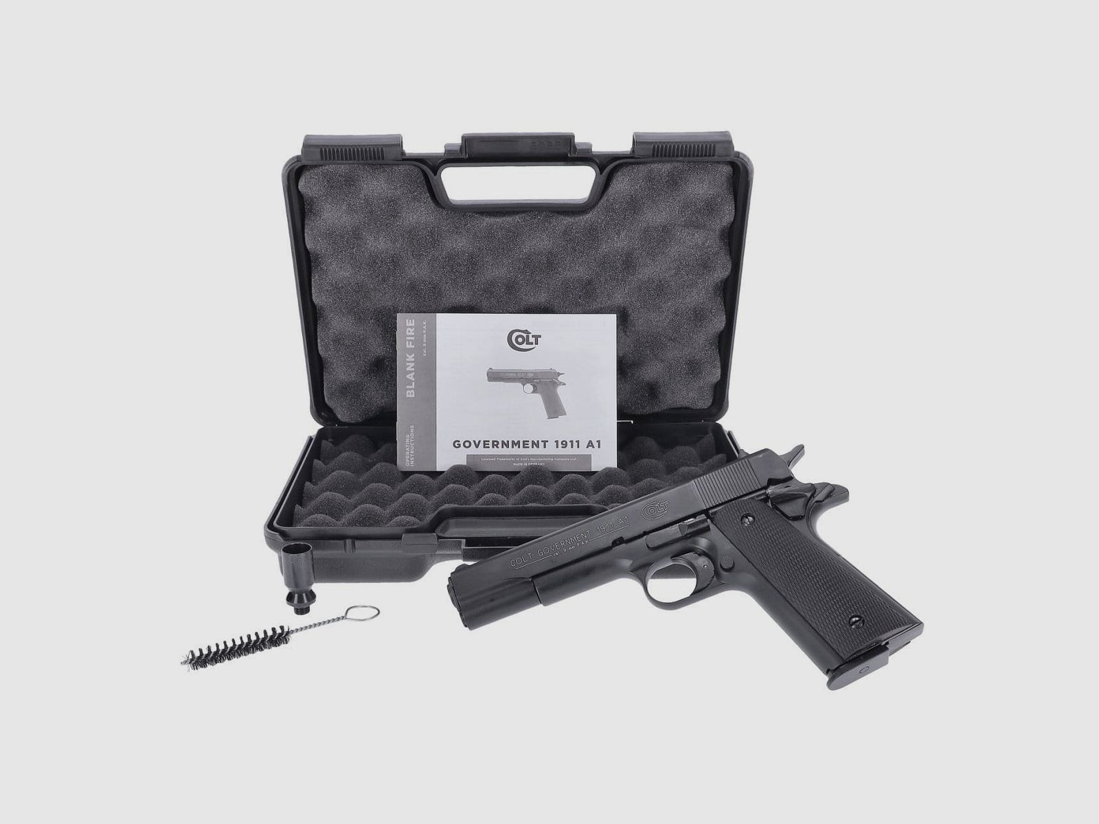 Colt Government 1911 A1 pistolet à blanc 9 mm P.A.K. noir, image 3 sur 3