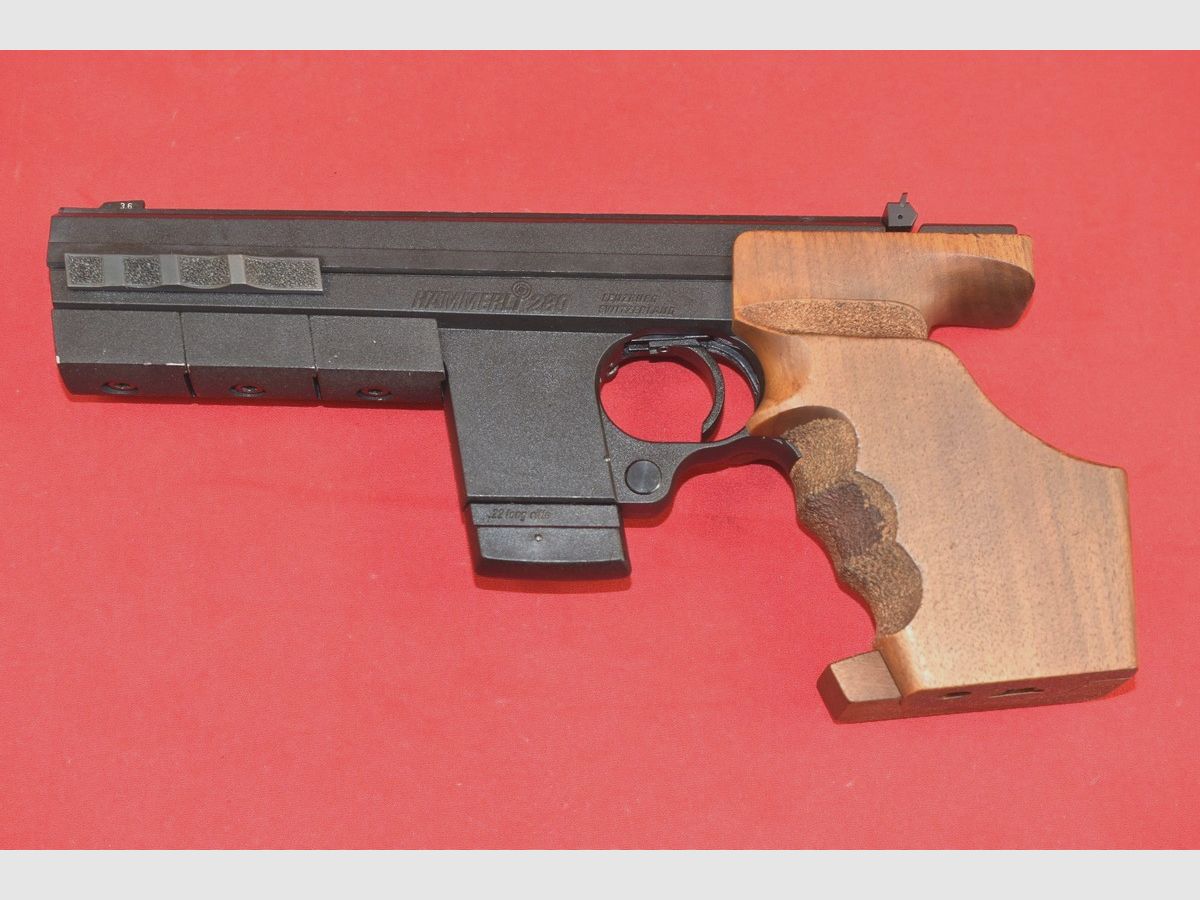 #8245 PISTOLET HAMMERLI 280 kal.22lr + ADAPTER kal.32S&W, zdjęcie 2 z 26
