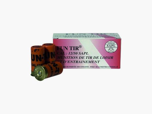 PACKUNG MIT 5 PATRONEN SAPL GOMM COGNE KALIBER 12/67