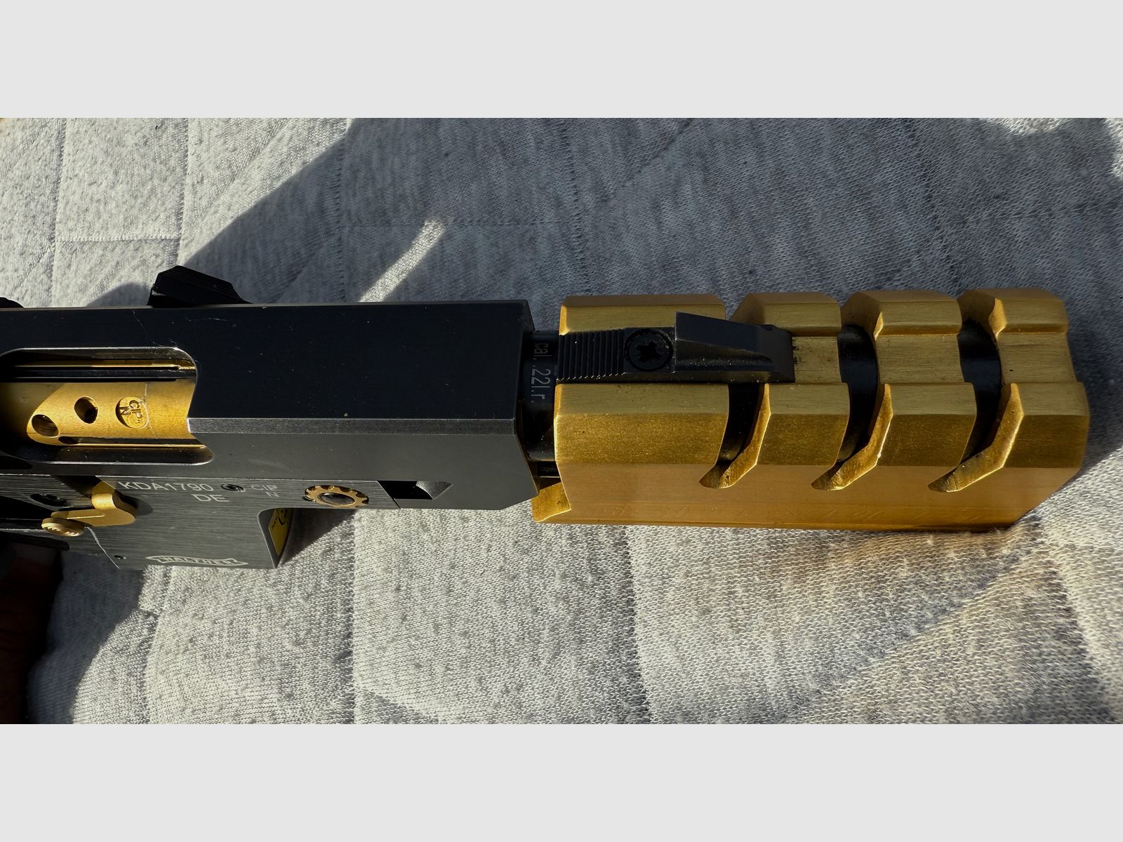 Walther GSP Expert .22lr very good condition, a lot of accessories Unique appearance with stock