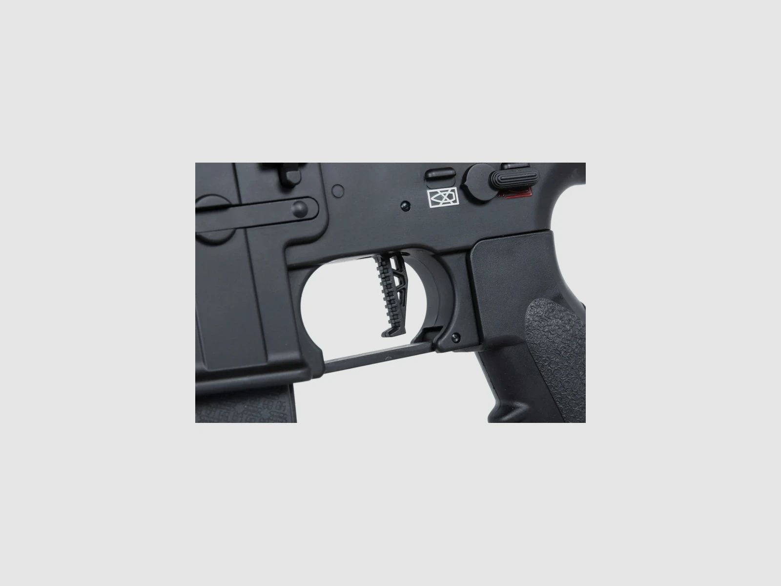 SA Carbine RIS 10.5" (SA-PH21 PRIME™ Aster II ETU BLDC™) Rifle Airsoft Libre a partir de 18 - Negro -F-