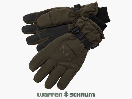 Pinewood Handschuh mit Membrane Suede Brown