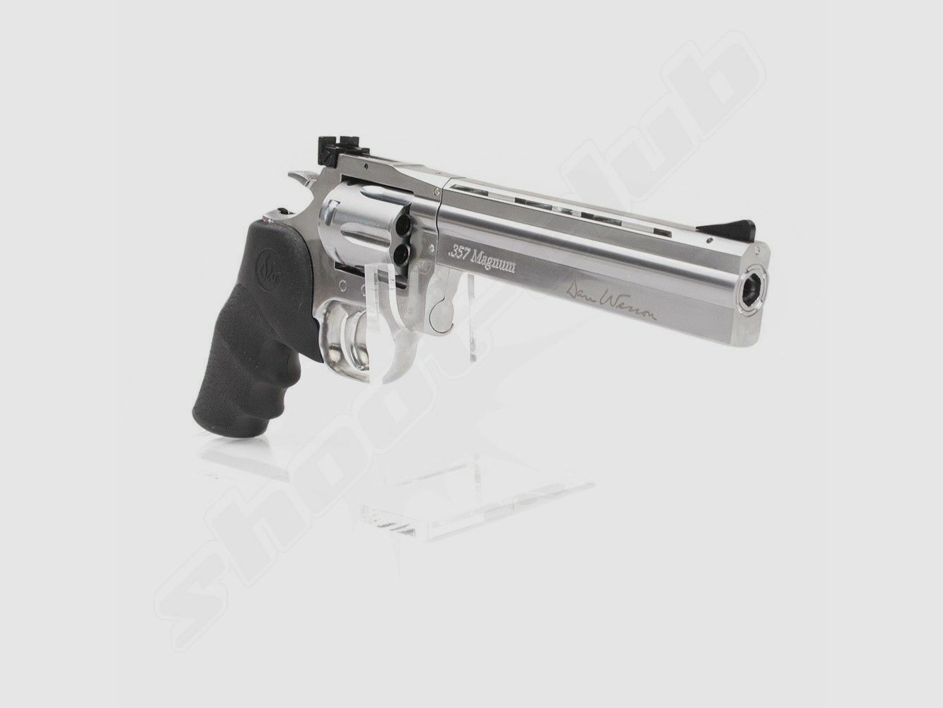 Dan Wesson 715 6 inch Silver 4.5mm Ball Trap Set