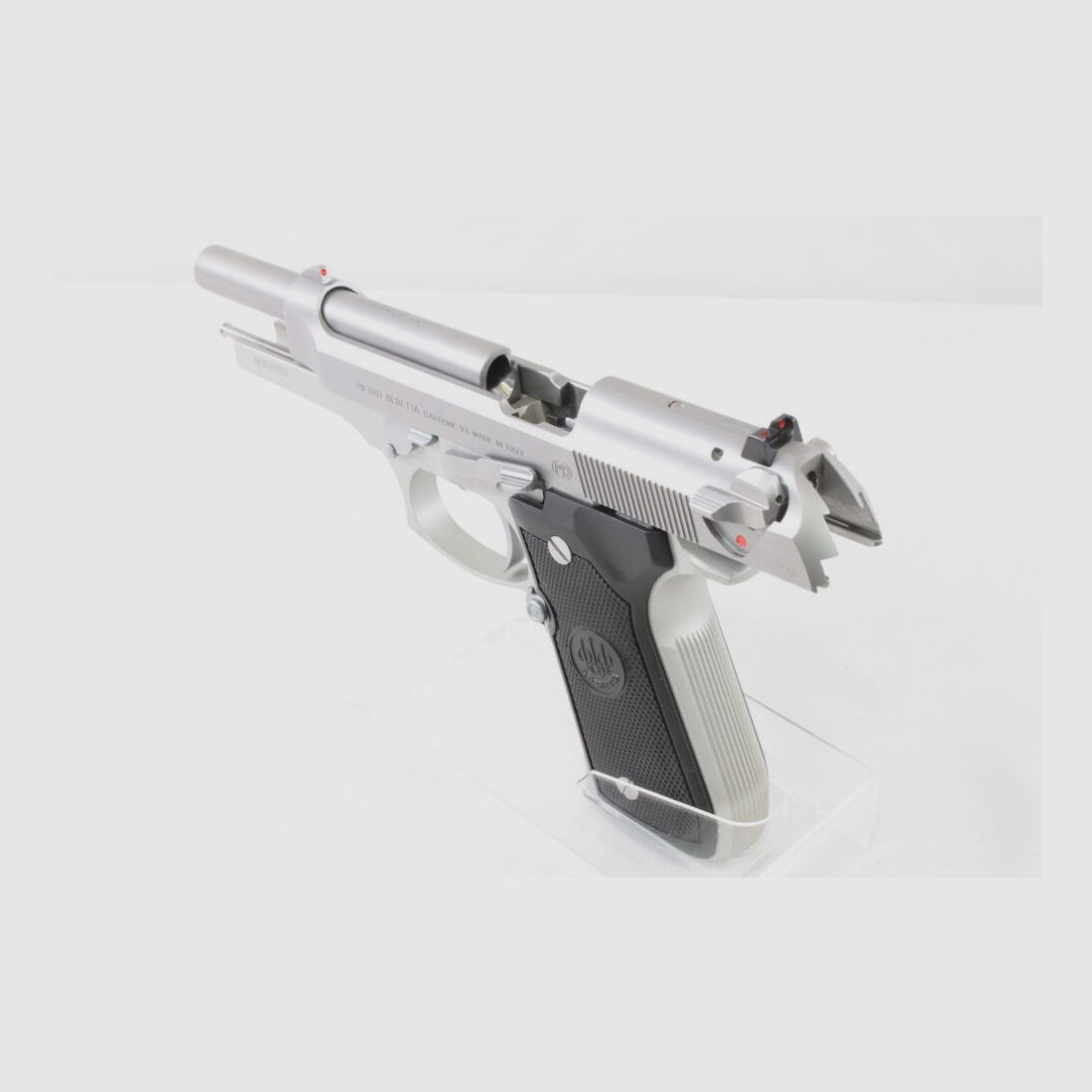 Beretta 92FS Inox - 9mm Luger - viel Zubehör