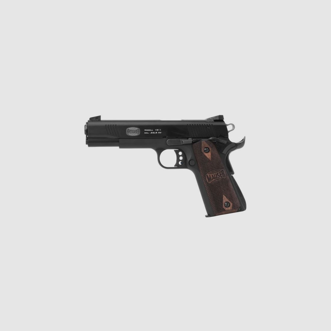 MAUSER 1911 .22LR - HALBAUTOMATISCHE PISTOLE - WALNUSSGRIFF