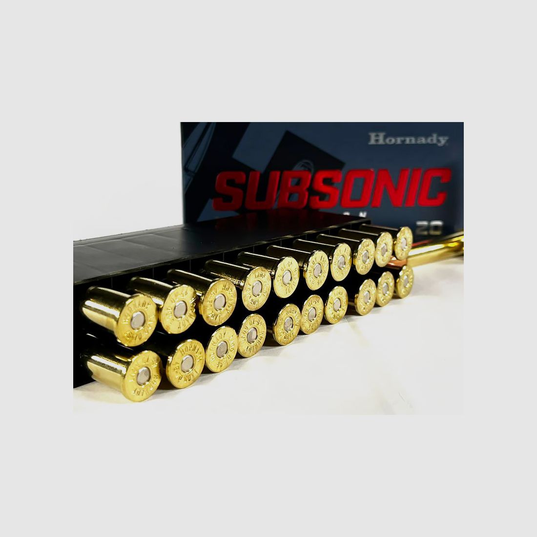 Hornady .45-70 Gov. SUB-X SUBSONIC 410 grs 1 Packung (20 Schuss á 2,995 €*)