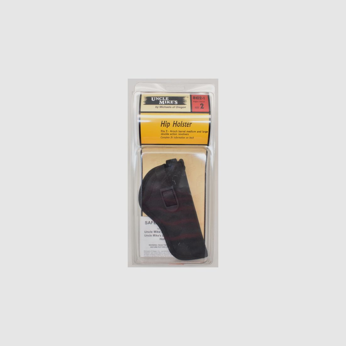 Uncle Mikes Hip Holster 8102-1 für 3-4 Inch Double Action Revolver