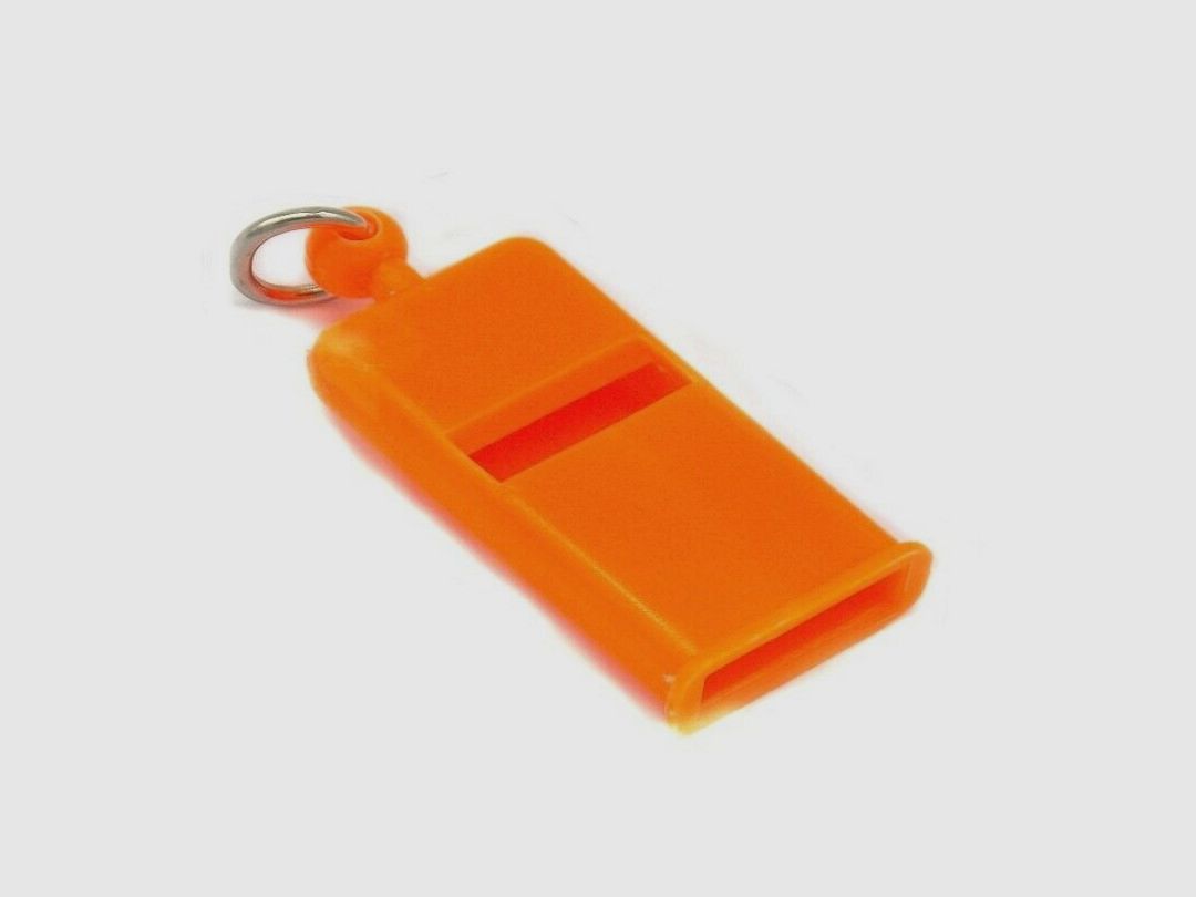 ORANGE FLAT WHISTLE