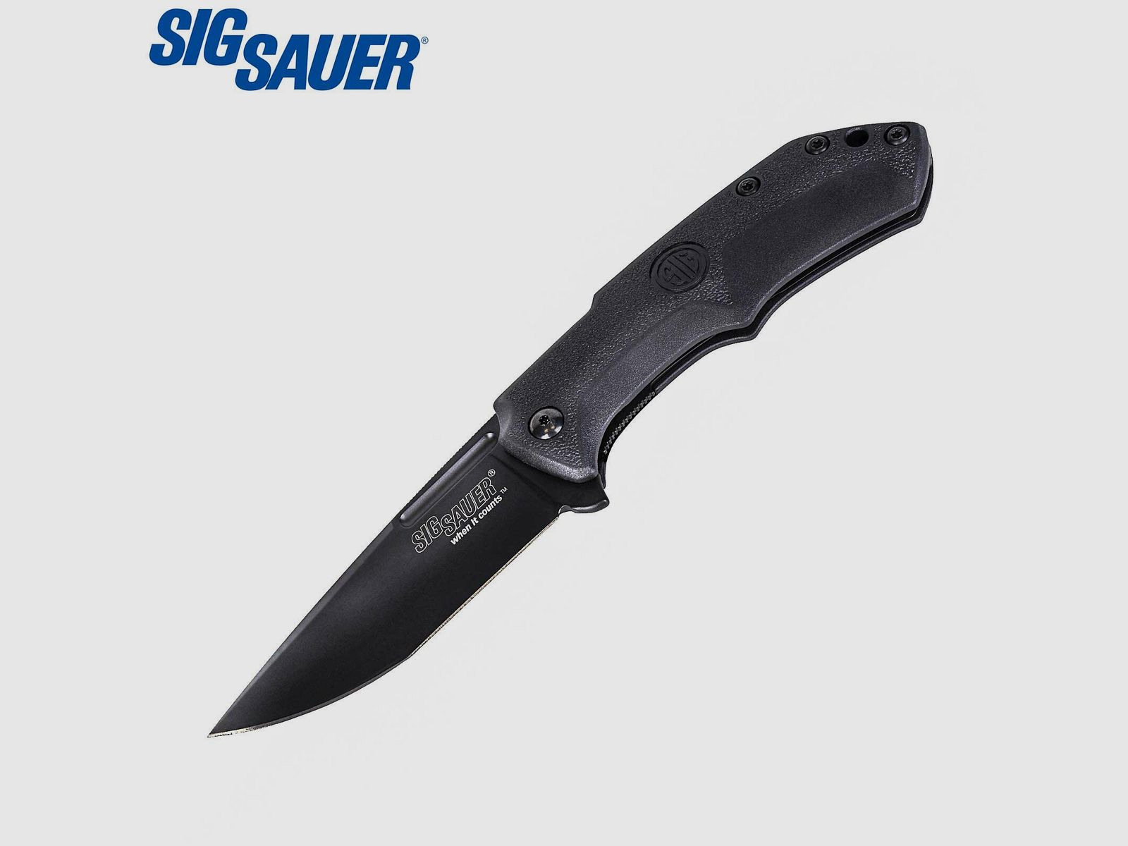 Sig Sauer M1 Klappmesser Schwarz (P18)