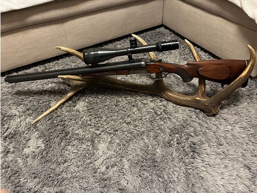 Merkel drilling Q1 8x57 IRS; 12/70 + Kahles Helia 3-12x56