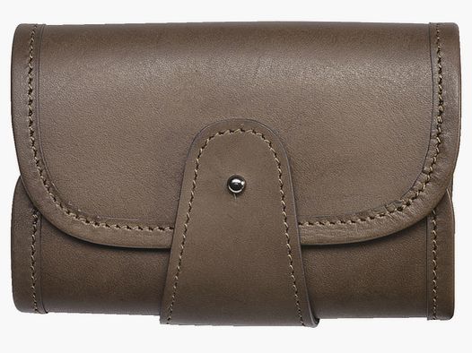 ÉTUI À CARTOUCHES EN CUIR 9 CARTOUCHES GRANDE CHASSE