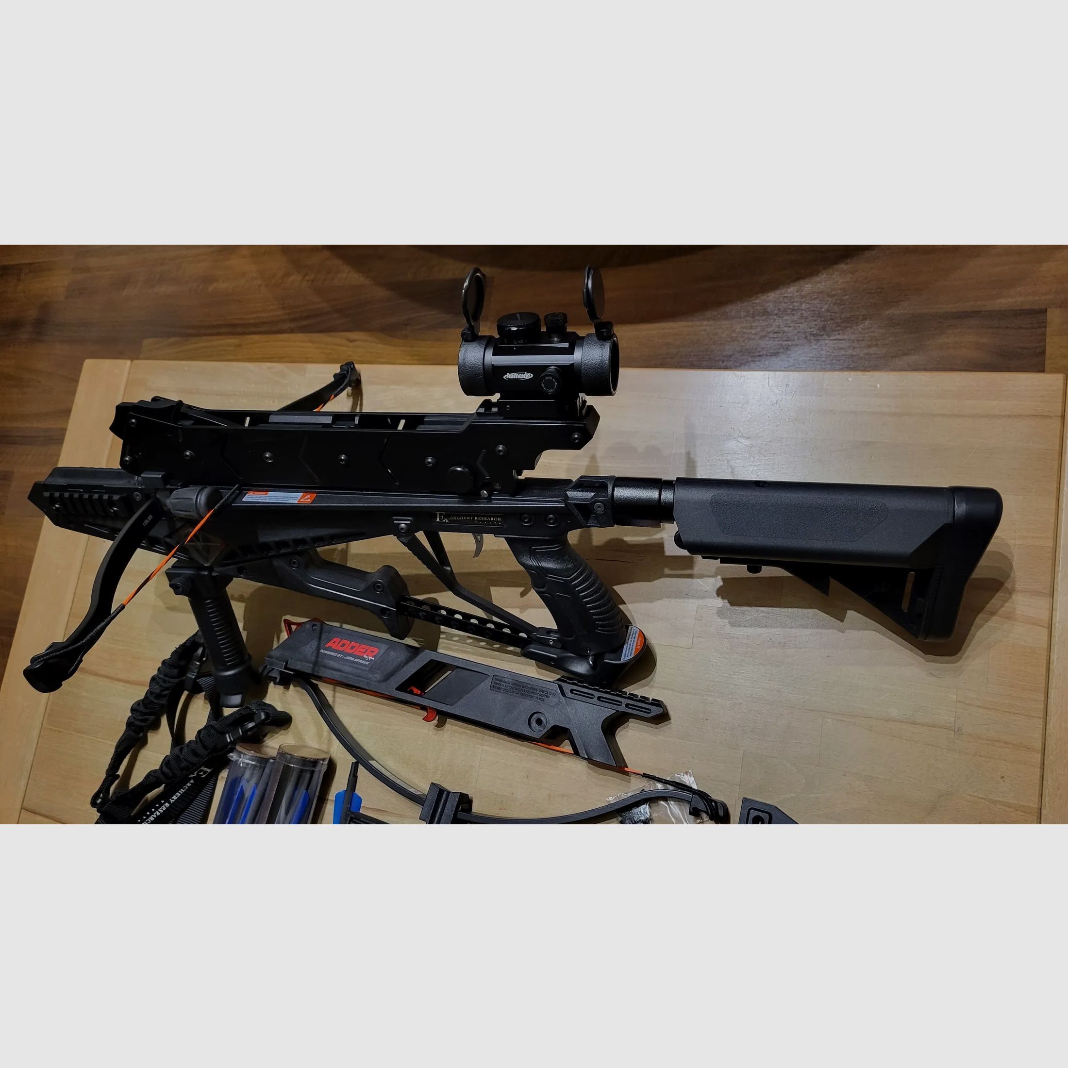 EK Archery Armbrust Cobra Adder Set, viel Zubehör