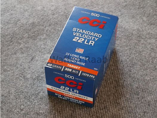 CCI Standard Velocity CCI Standard Velocity 22LR