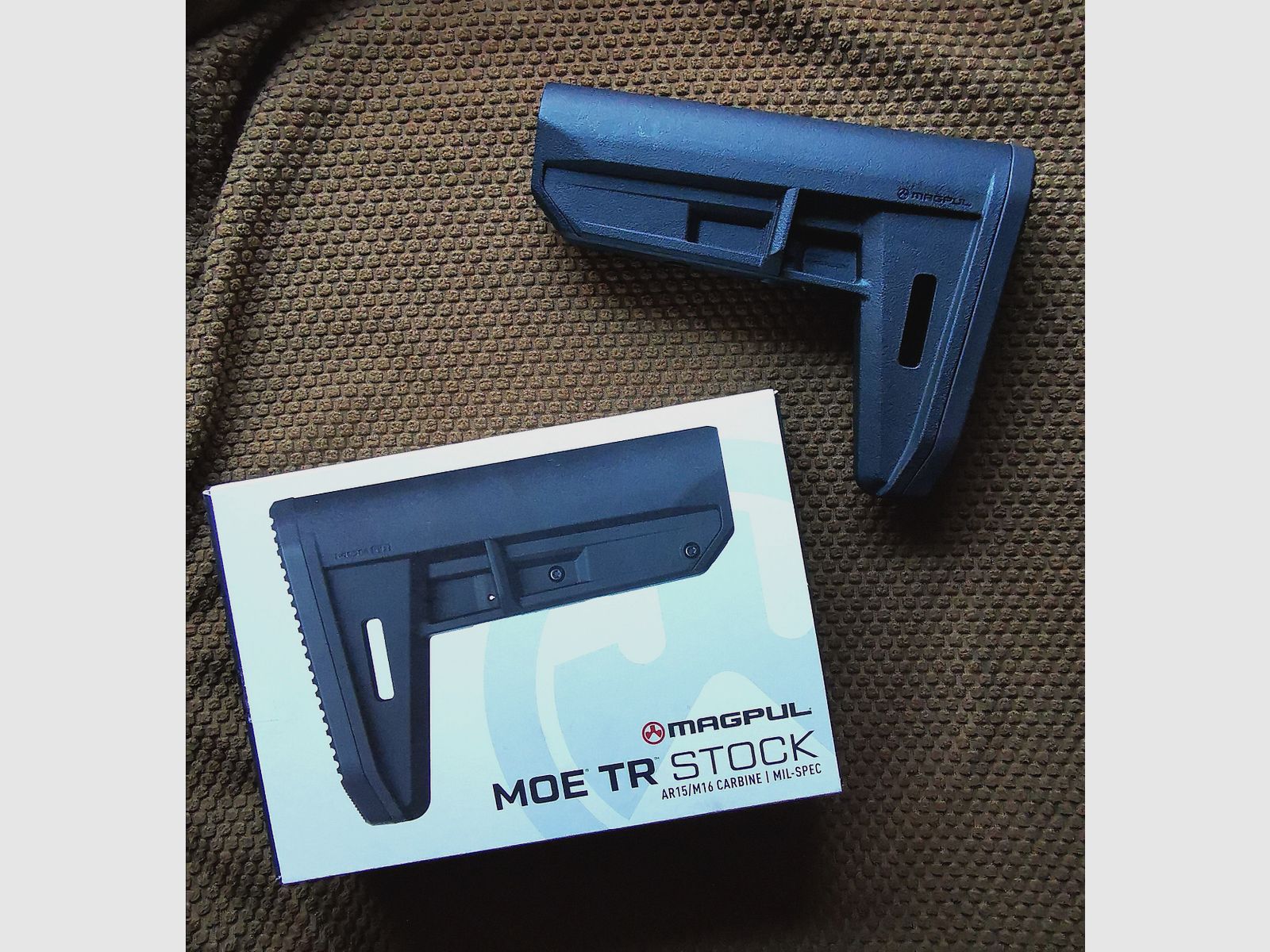 Magpul MOE TR Mil-Spec schoudersteun voor AR-15/M16 – Zwart