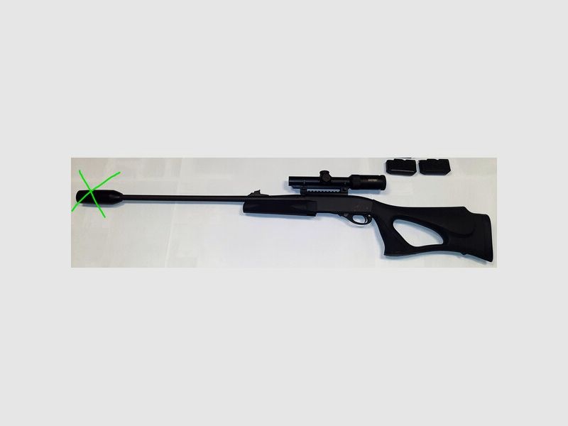 Remington 7600 Gewinde M14x1 Docter V6 1-6x24, 2x10, 2x4  Magazin, Drückjagd, fast wie SLB