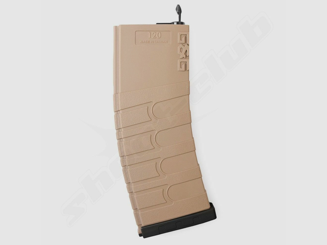 G&G Armament G&G Magazin für M4/M16/AR15 MidCap 120 Schuss TAN - BLK
