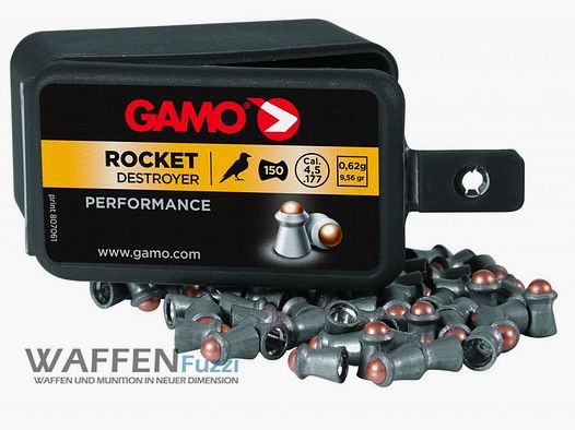 Gamo Rocket 4.5mm Diabolo 150 shots