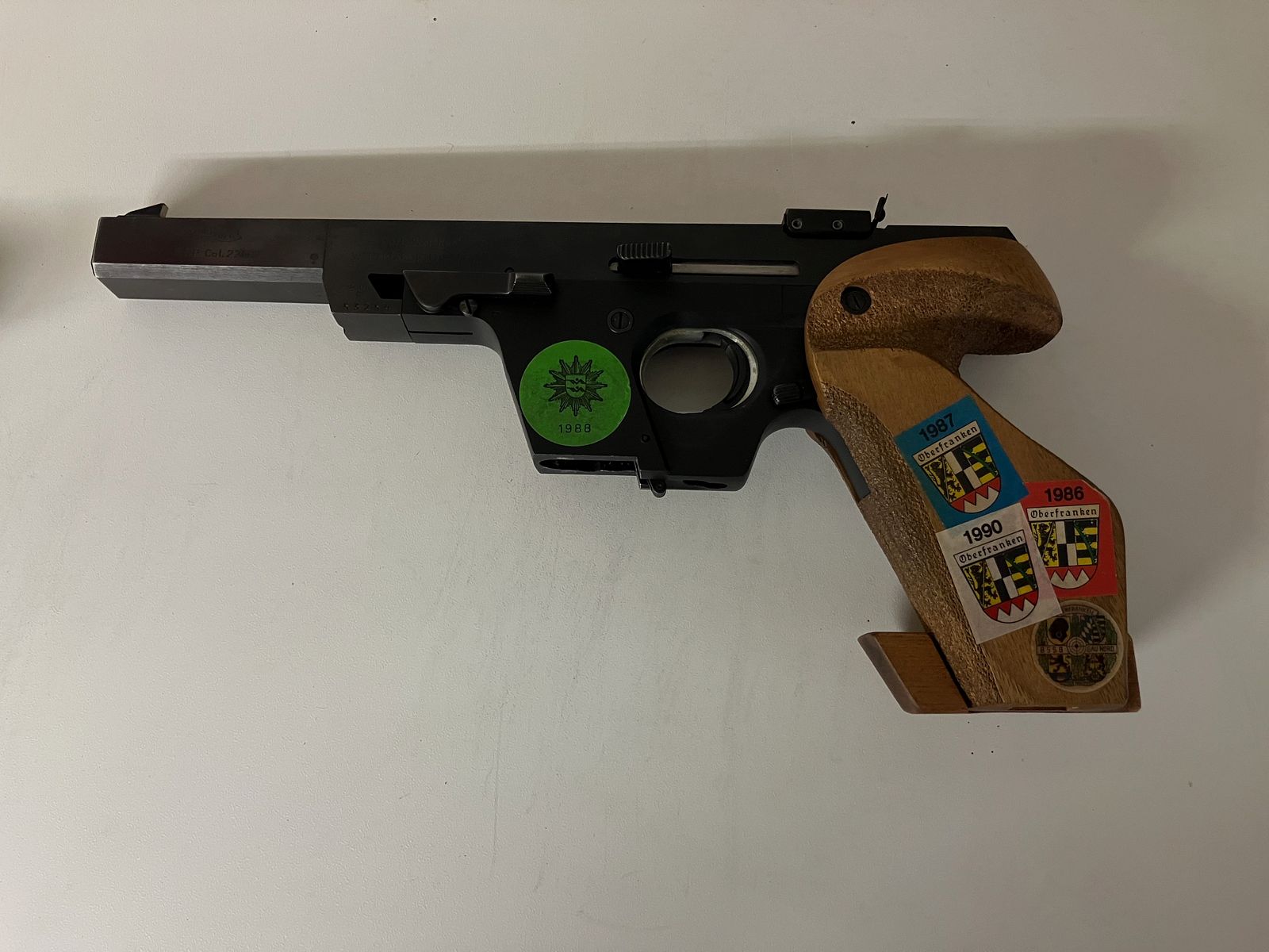 Walther .22 GSP with interchangeable system