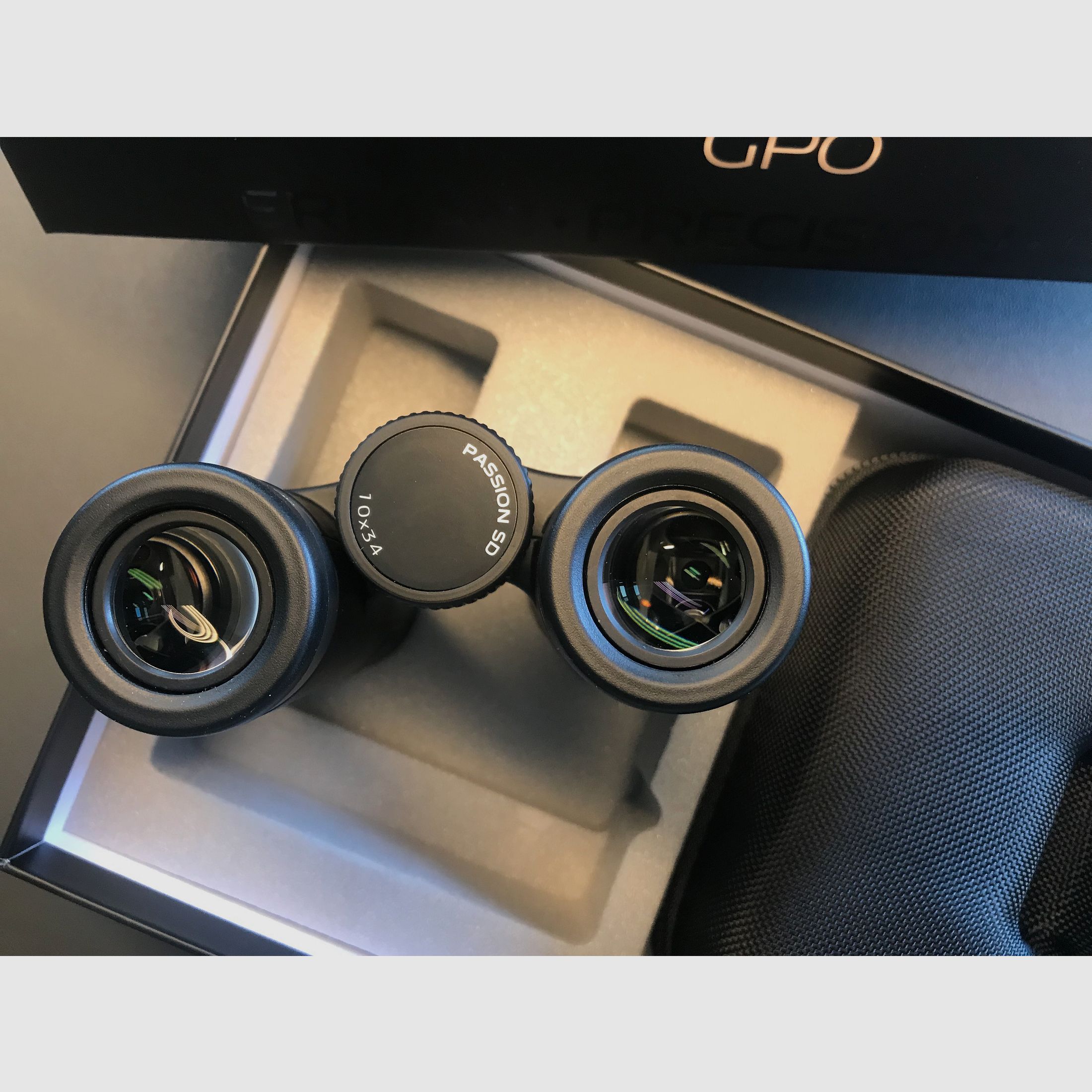 Fernglas GPO 10x34 SD Passion GANZ NEU VÖLLIG UNGEBRAUCHT 