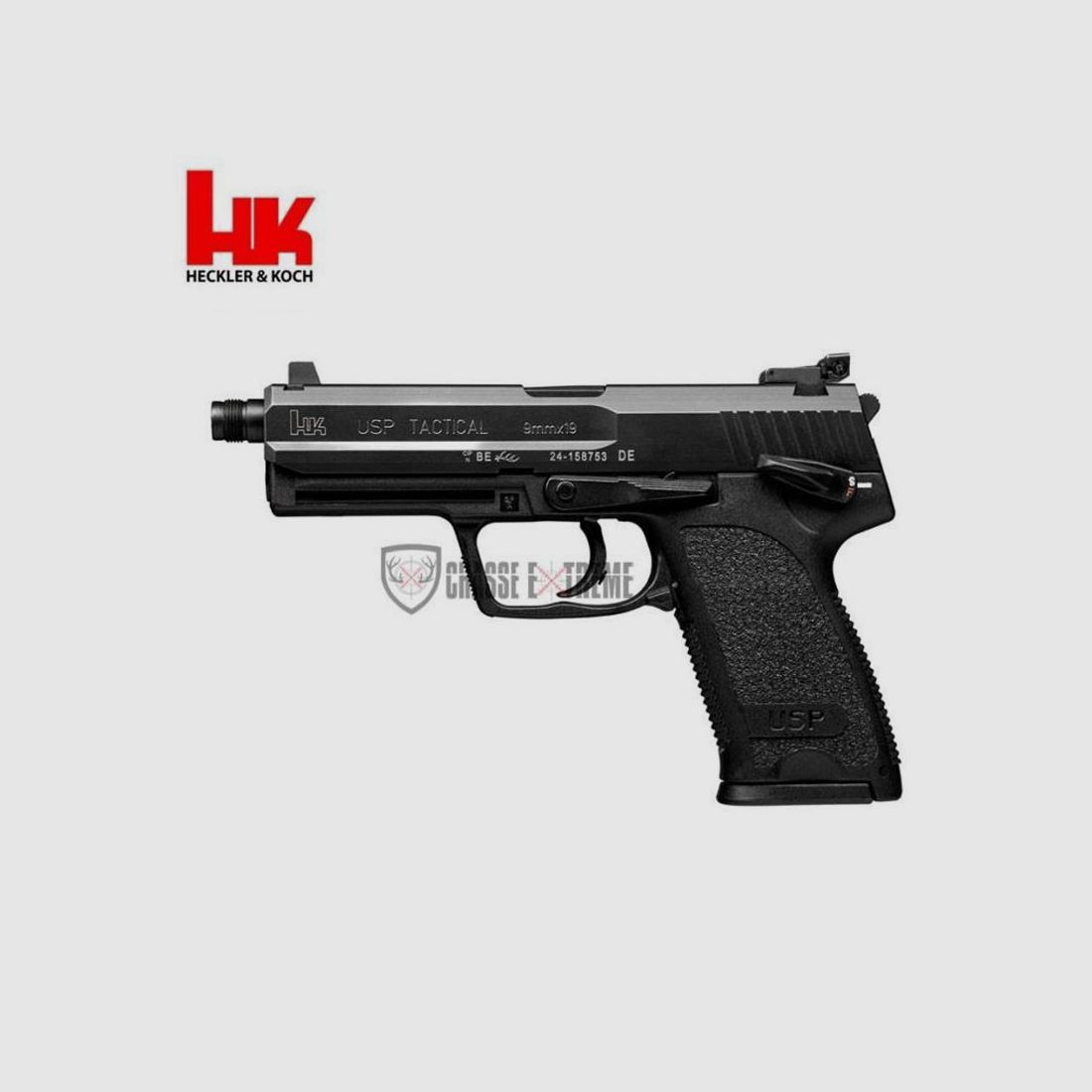 Pistole H&K USP Tactical Sa/Da 15 Schuss Kal. 9mm, Bild 2 von 2