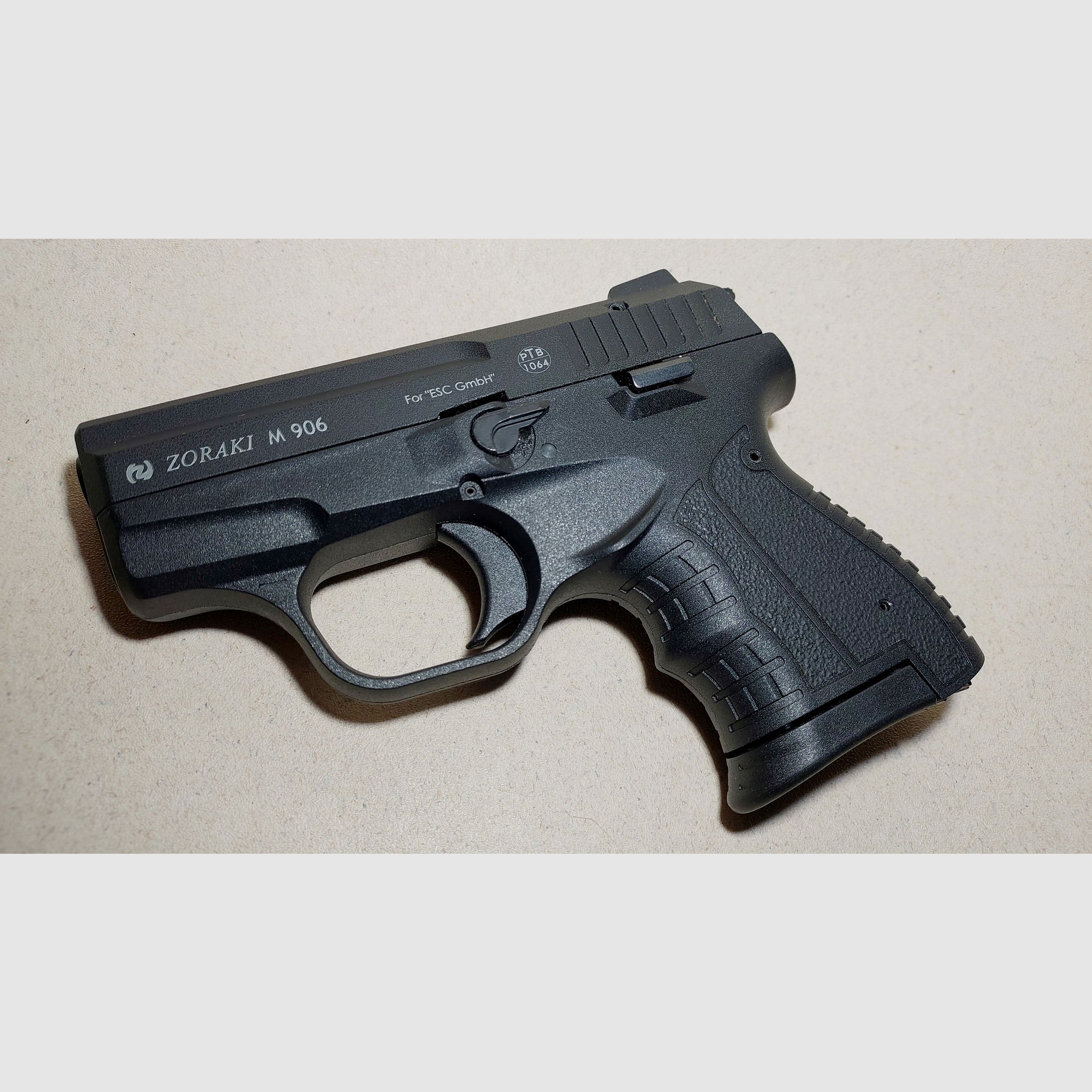 Zoraki 906 blank firing pistol 9mm P.A.K. (PTB 1064)